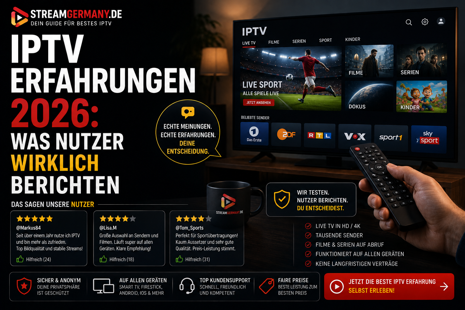 IPTV Erfahrungen