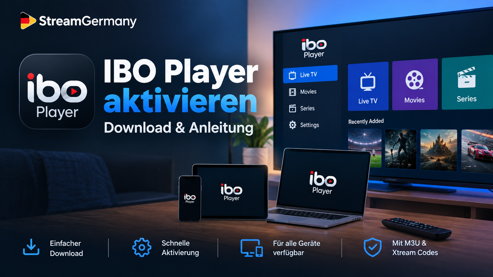 ibo player aktivieren