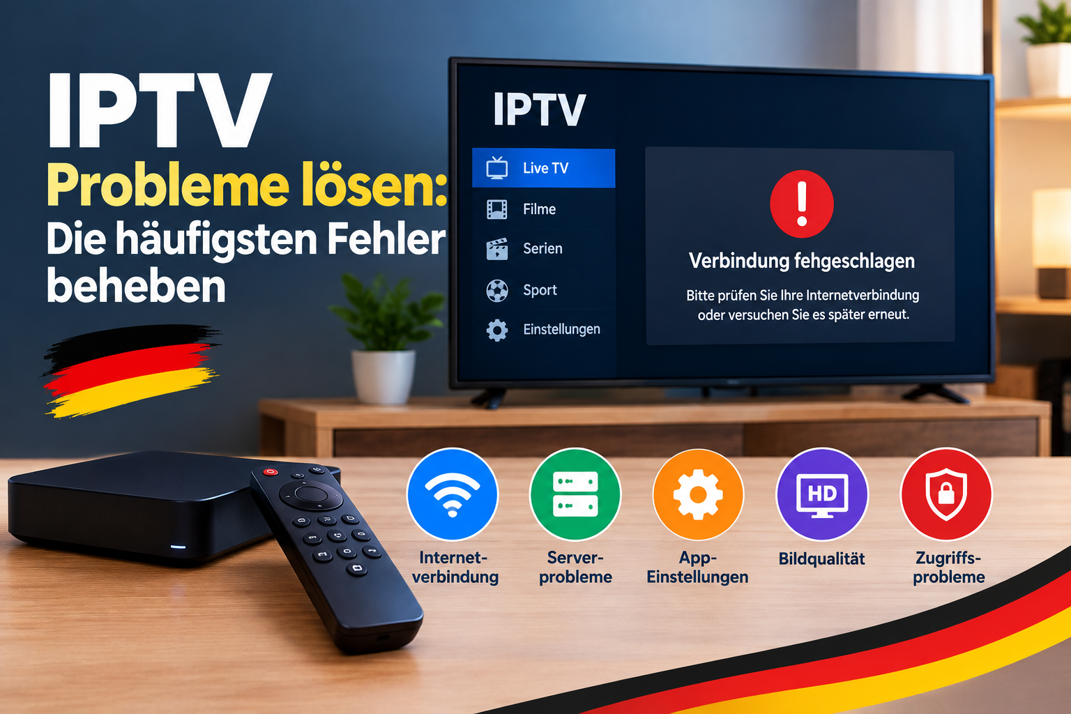 iptv probleme lösen
